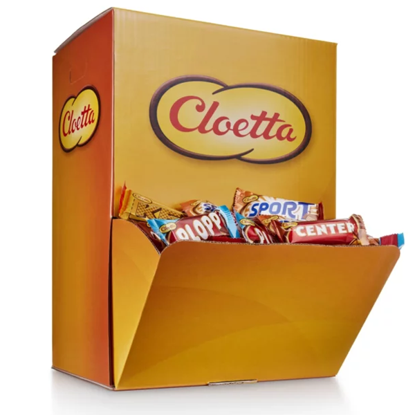 Cloetta Bjudbox Choklad 300st x 25g | Default Start Page - Alla kategorier - Godis - Storpack | Gottegrisen