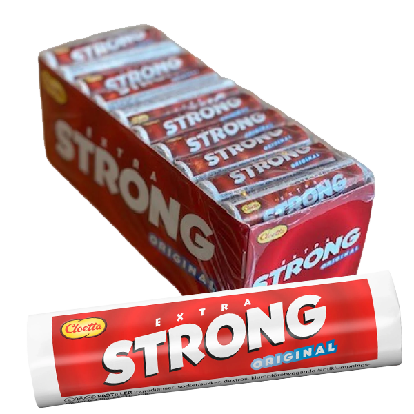 Extra Strong Original 25g - 40st | Default Start Page - Alla kategorier - Godis - Storpack | Gottegrisen