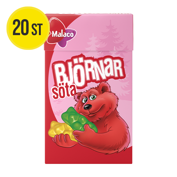 Söta Björnar ask 20st x 35g | Default Start Page - Alla kategorier - Varumärken - Cloetta | Gottegrisen