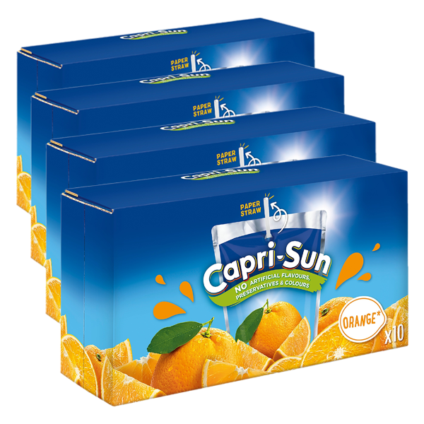 Capri-Sun Orange 4st 10-pack | Default Start Page - Alla kategorier - Drycker - Juice & Saft | Gottegrisen