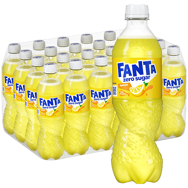 Fanta Lemon Zero 50cl x 24st | Default Start Page - Alla kategorier - Drycker - Läsk | Gottegrisen