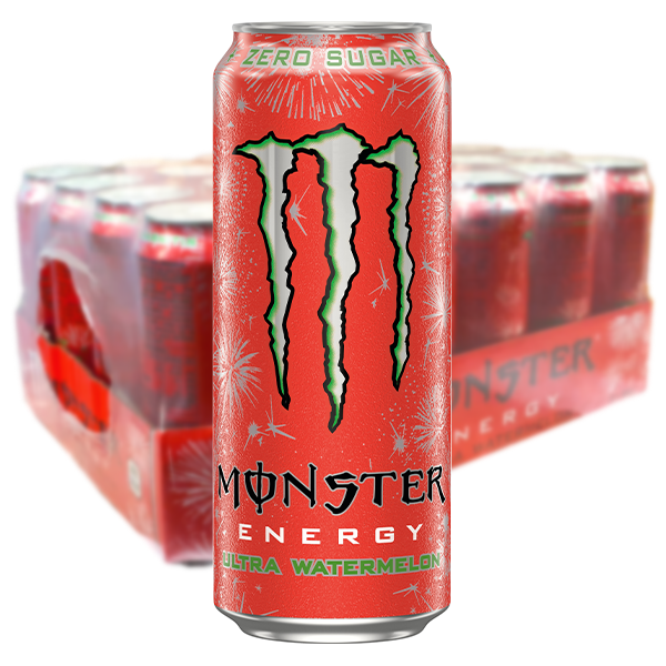 Monster Ultra Watermelon 24st x 50cl | Default Start Page - Alla kategorier - Drycker - Energidryck | Gottegrisen