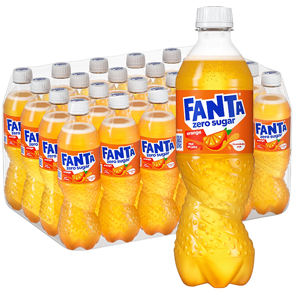 Fanta Orange Zero 50cl x 24st | Default Start Page - Alla kategorier - Drycker - Läsk | Gottegrisen