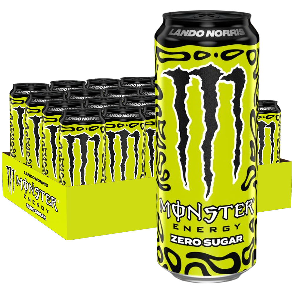 Monster Lando Norris Zero Sugar 24x 50cl | Default Start Page - Alla kategorier - Nyheter - Nyheter 2025 - Dryck - Nyheter 2025 | Gottegrisen