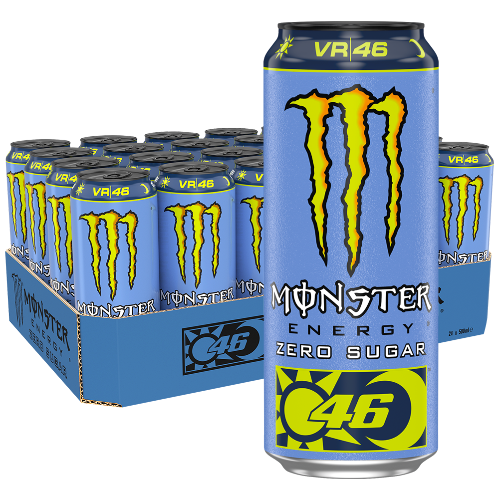 Monster Valentino Rossi Zero 50cl x 24st | Default Start Page - Alla kategorier - Nyheter - Nyheter 2025 - Dryck - Nyheter 2025 | Gottegrisen
