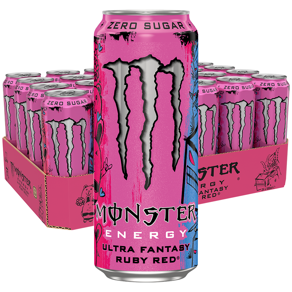 Monster Ultra Ruby Red 50cl x 24st | Default Start Page - Alla kategorier - Nyheter - Nyheter 2026 - Dryck - Nyheter 2026 | Gottegrisen