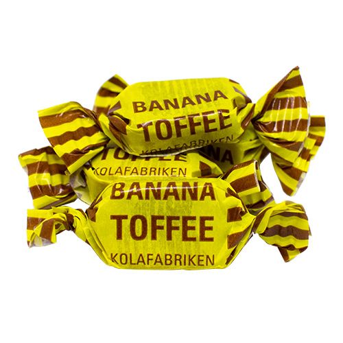 BANANA TOFFEEKOLA 4 KG KART | Default Start Page - Alla kategorier - Godis - Lösvikt | Gottegrisen