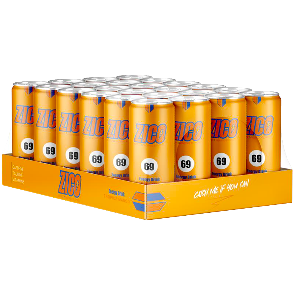 ZICO Energy Mango 24st x 25cl | Default Start Page - Alla kategorier - Drycker - Energidryck | Gottegrisen