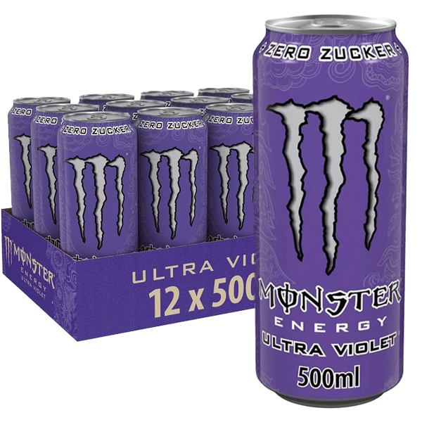 Monster Ultra Violet 12st x 500ml | Default Start Page - Alla kategorier - Drycker - Energidryck | Gottegrisen