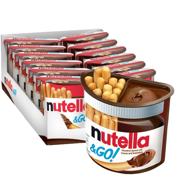 Nutella & Go 52g x 12st | Default Start Page - Alla kategorier - Godis - Storpack | Gottegrisen