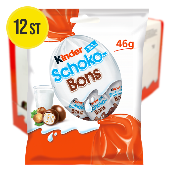 Kinder Schokobons 12st x 46g | Default Start Page - Alla kategorier - Varumärken - Kinder | Gottegrisen