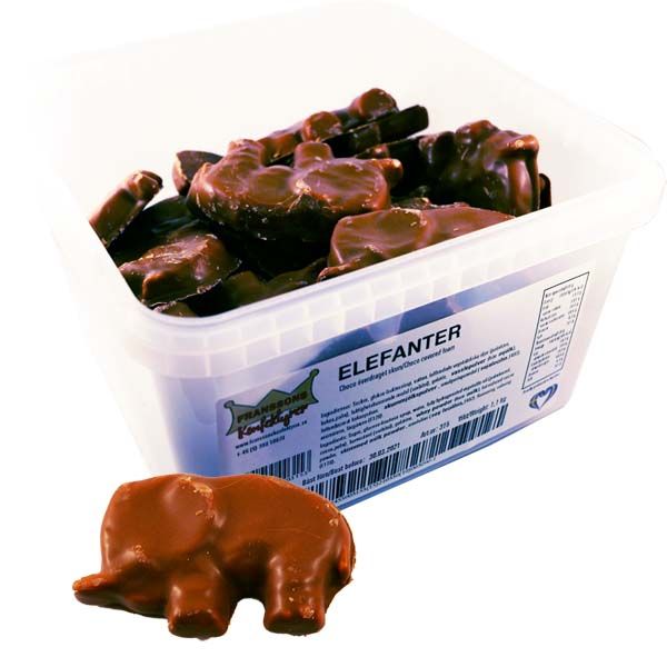 Chokladelefant - 1,1 kg | Default Start Page - Alla kategorier - Godis - Choklad | Gottegrisen