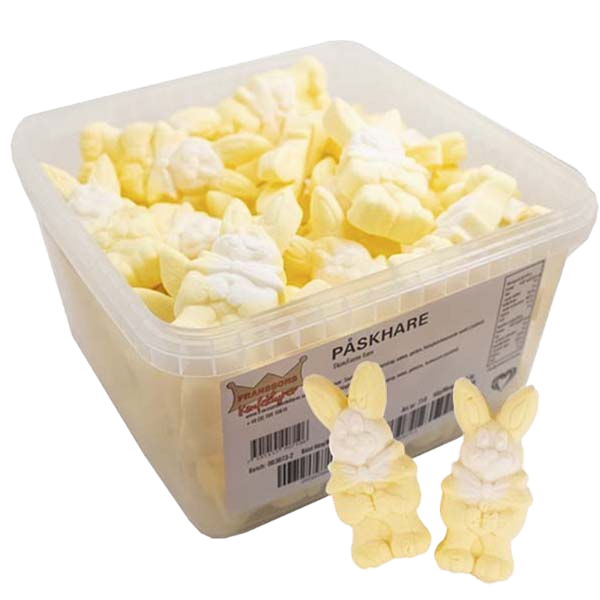 Franssons Skumhare 1kg | Default Start Page - Alla kategorier - Godis - Lösvikt | Gottegrisen