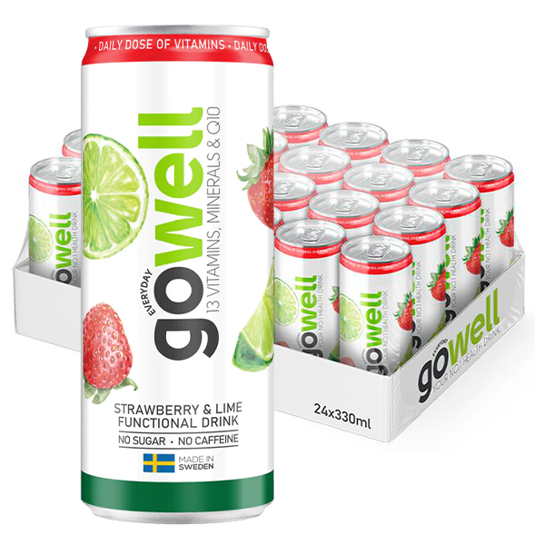 Gowell Jordgubb/Lime 33cl x 24st | Default Start Page - Alla kategorier - Nyheter | Gottegrisen
