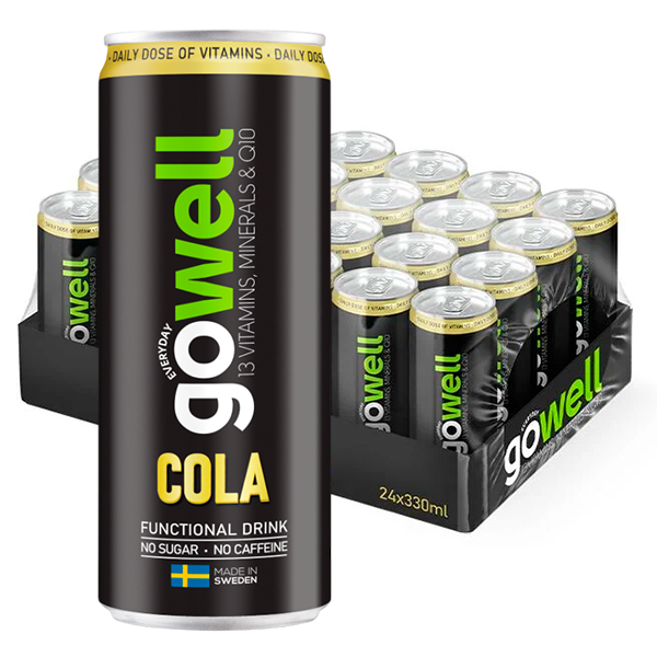Gowell Cola 33cl x 24st | Default Start Page - Alla kategorier - Nyheter - Nyheter 2024 - Dryck - Nyheter 2024 | Gottegrisen