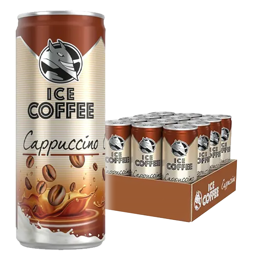 HELL Ice Coffee Cappuccino 25cl x 12st | Default Start Page - Alla kategorier - Drycker - Kaffe & Iskaffe | Gottegrisen