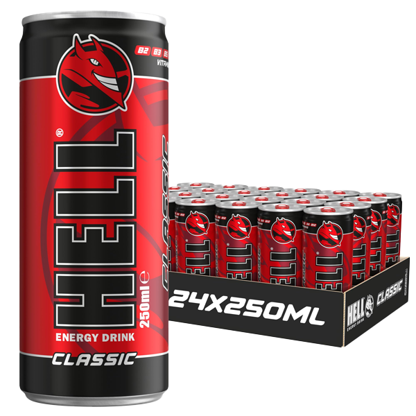 HELL Energy Classic 25cl x 24st | Default Start Page - Alla kategorier - Drycker - Energidryck | Gottegrisen