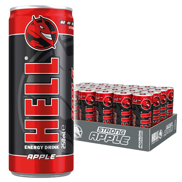 HELL Energy Apple Strong 25cl x 24st | Default Start Page - Alla kategorier - Drycker - Energidryck | Gottegrisen