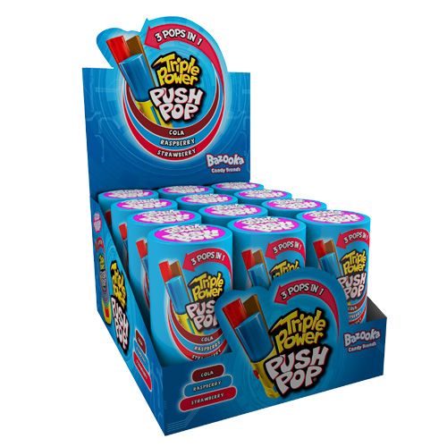 Tripple Power Push 34g x 12 st |  | Gottegrisen