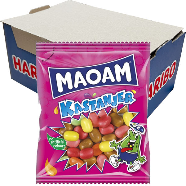 Maoam Kastanjer 120g x 14st | Default Start Page - Alla kategorier - Godis - Påsar & Stycksaker - Godispåsar | Gottegrisen
