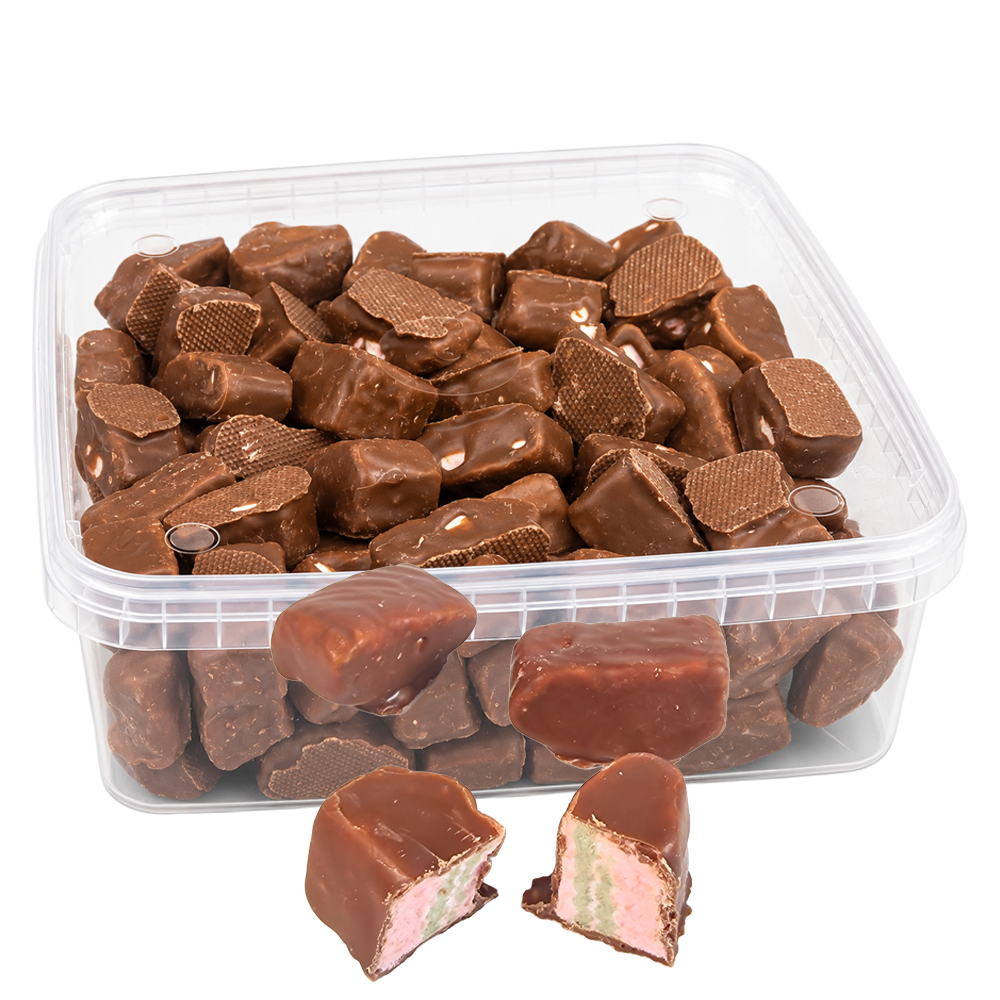 Chokladdoppad Marshmallow Jordgubb 600g | Default Start Page - Alla kategorier - Godis - Gelé & Skum | Gottegrisen