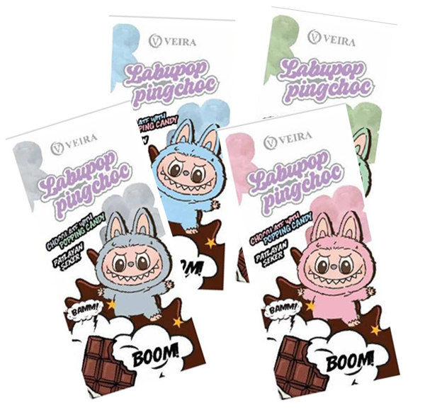 4st - Labupop Chocolate Popping 100g | Default Start Page - Alla kategorier - Godis - Choklad | Gottegrisen