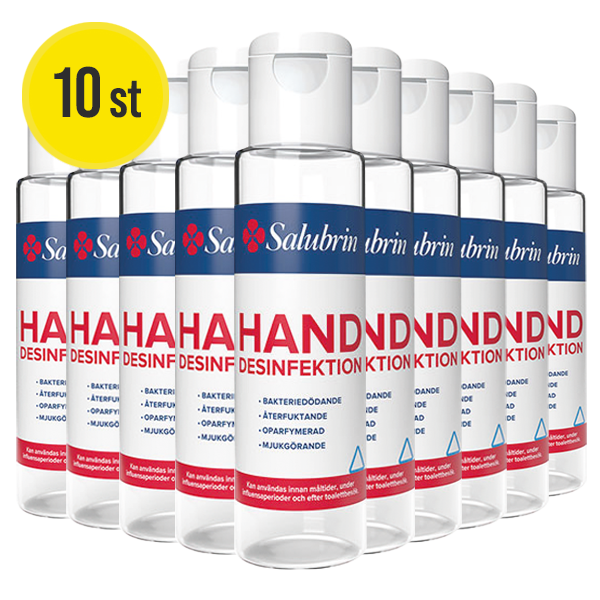 10st - Salubrin Handdesinfektion 60ml |  | Gottegrisen