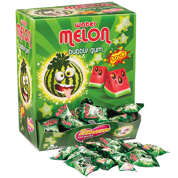 Watermelon Bubble Gum Automat - 200st | Default Start Page - Alla kategorier - Godis - Tuggummi - Godistuggummi | Gottegrisen