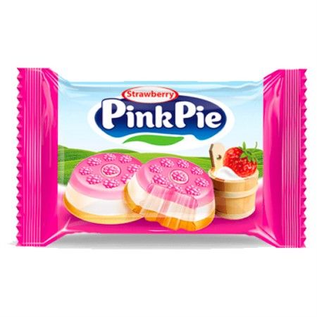 PINK PIE STRAWBERRY 1KG | Default Start Page - Alla kategorier - Varumärken - Jellioo | Gottegrisen
