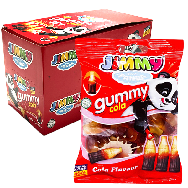 Jellioo Cola Bottle 80g x 12st | Default Start Page - Alla kategorier - Godis - Påsar & Stycksaker - Godispåsar | Gottegrisen