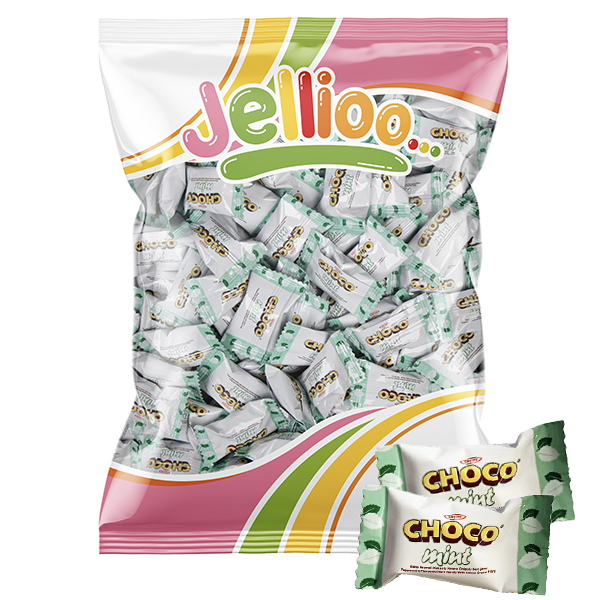 CHOCO MINT 1KG | Default Start Page - Alla kategorier - Varumärken - Jellioo - Jellioo Inslaget Godis | Gottegrisen