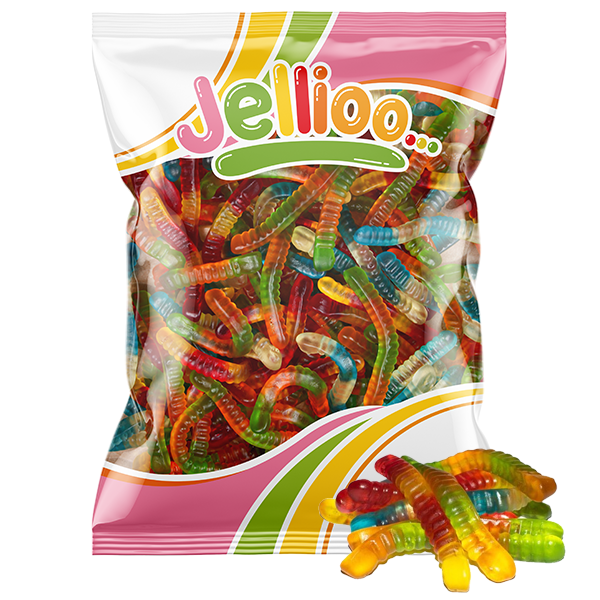Gelémaskar med fruktsmak | Default Start Page - Alla kategorier - Varumärken - Jellioo - Jellioo Gelégodis | Gottegrisen