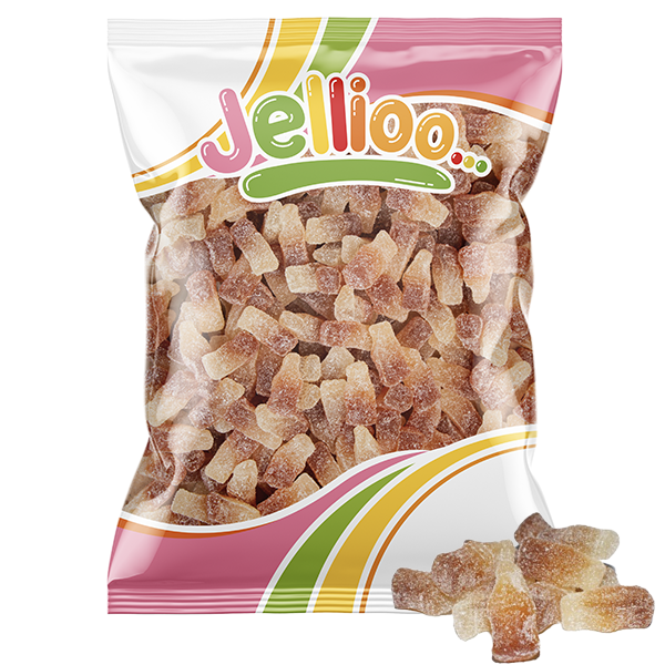 Sura colaflaskor 1kg | Default Start Page - Alla kategorier - Varumärken - Jellioo - Jellioo Gelégodis | Gottegrisen