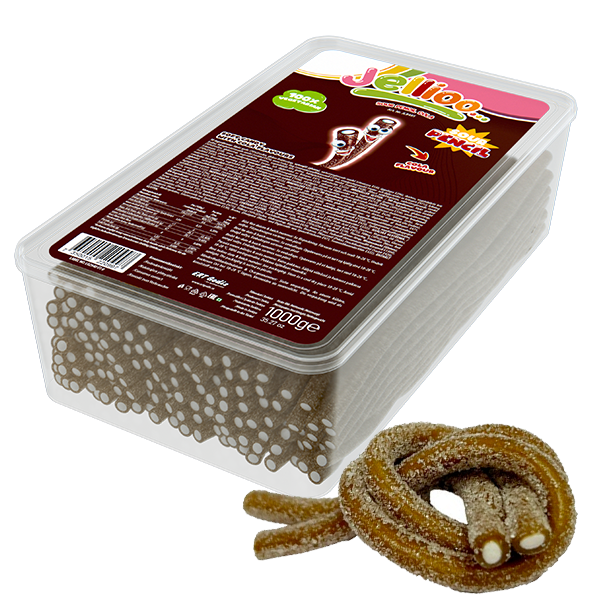 Sour Pencils Cola 1kg | Default Start Page - Alla kategorier - Varumärken - Jellioo - Jellioo Godisremmar & Band | Gottegrisen
