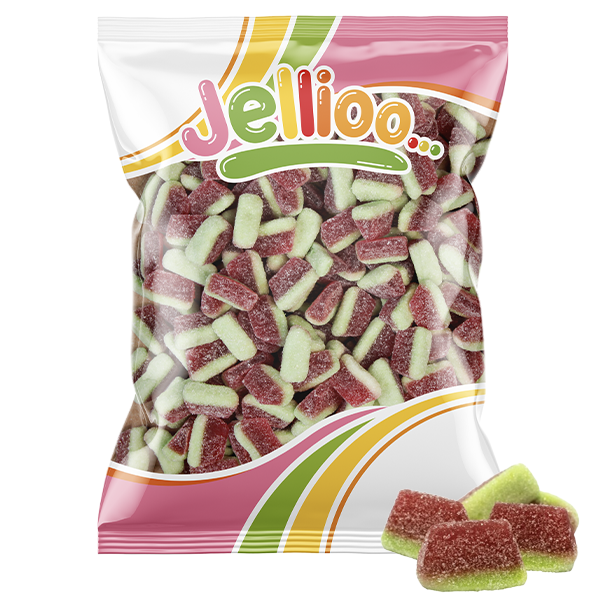 SOUR WATERMELONS 1KG | Default Start Page - Alla kategorier - Varumärken - Jellioo - Jellioo Gelégodis | Gottegrisen