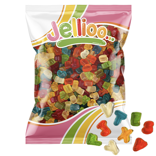 Jellioo Alphabet 1kg | Default Start Page - Alla kategorier - Varumärken - Jellioo | Gottegrisen