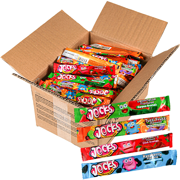 Jellioo Jocks Chewy Bar Fruktmix 3kg | Default Start Page - Alla kategorier - Nyheter - Nyheter 2025 - Godis - Nyheter 2025 | Gottegrisen