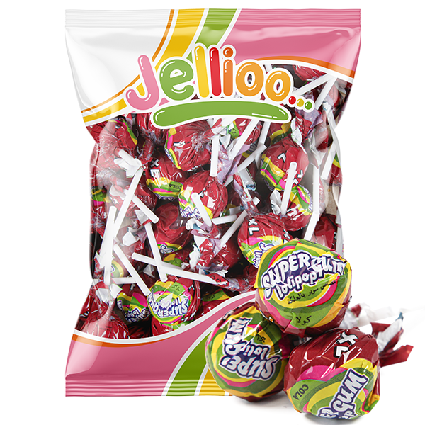 Super Gum Lollipop Cola | Default Start Page - Alla kategorier - Varumärken - Jellioo - Jellioo Klubbor | Gottegrisen