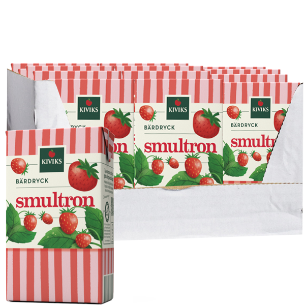 Kiviks Smultron Bärdryck 25cl x 27st | Default Start Page - Alla kategorier - Drycker - Juice & Saft | Gottegrisen