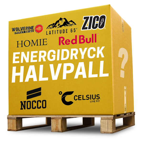 Energidryck Mix Halvpall 32st flak | Default Start Page - Alla kategorier - Varumärken - Wolverine | Gottegrisen