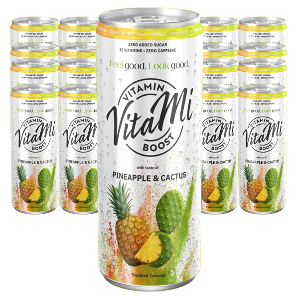 Vitami Pineapple & Cactus 33cl x 24st | Default Start Page - Alla kategorier - Nyheter - Nyheter 2025 - Dryck - Nyheter 2025 | Gottegrisen