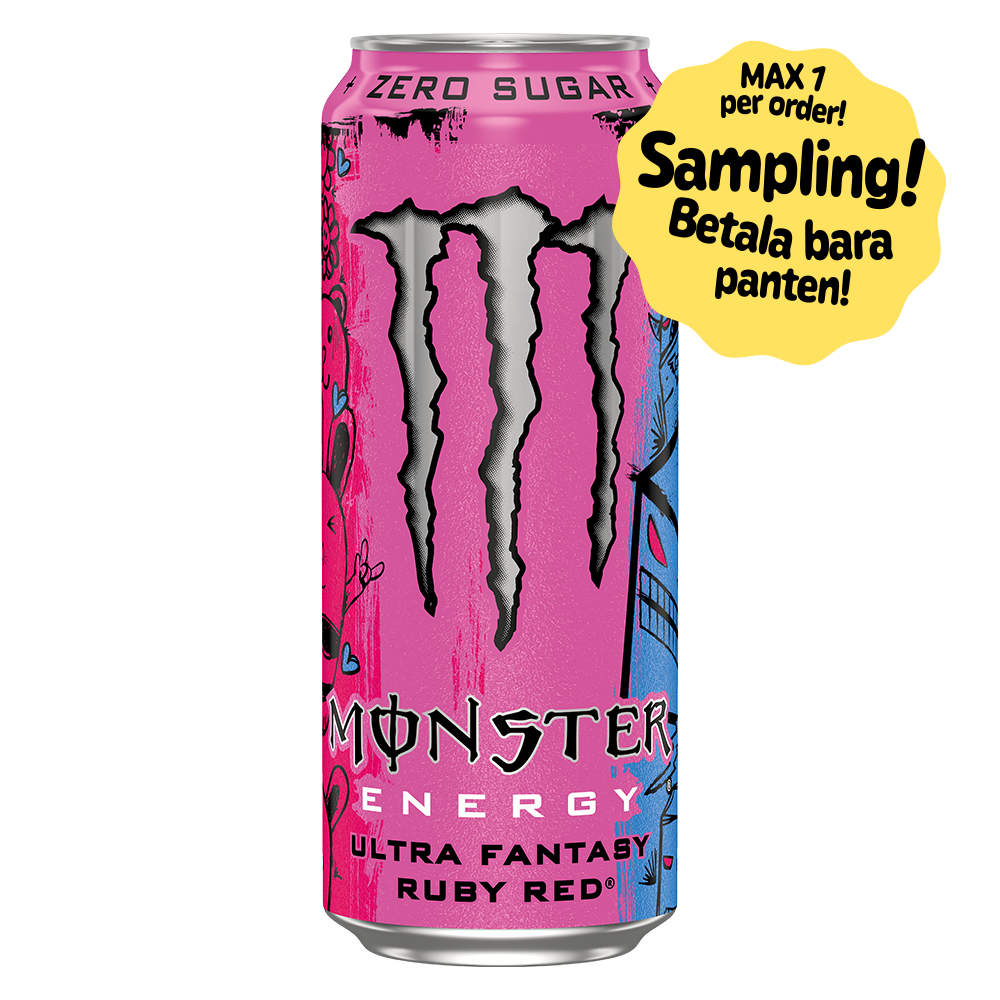 Monster Ultra Fantasy Ruby Red 50cl MAX1 | Default Start Page - Alla kategorier - Nyheter | Gottegrisen