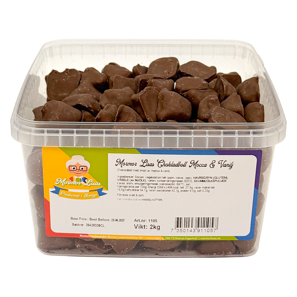 Chokladboll Mocca Vanilj 2kg 2:a sort | Default Start Page - Alla kategorier - Godis - Storpack | Gottegrisen