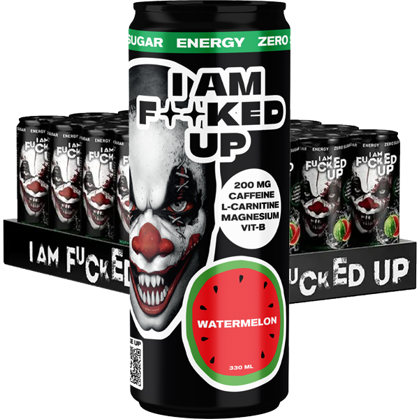 Fucked Up Watermelon 33cl x 24st | Default Start Page - Alla kategorier - Drycker - Energidryck | Gottegrisen