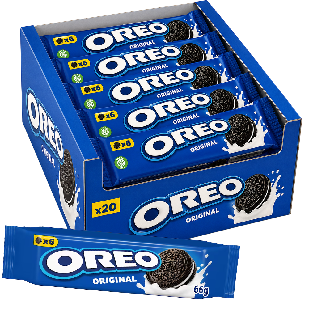 Oreo 66g 20-pack för 99kr