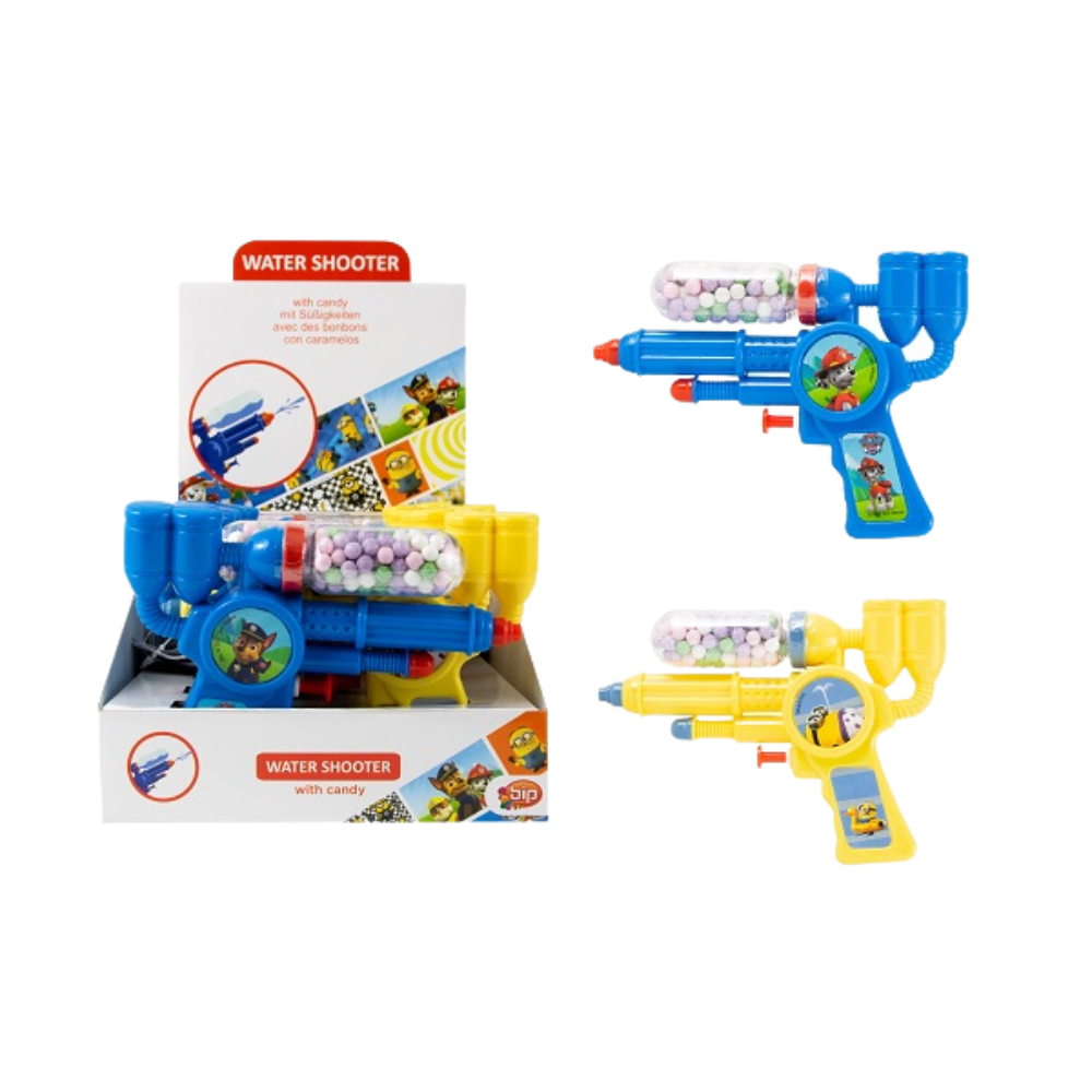 LICENSE MIX Watershooter 20g x 12st | Default Start Page - Alla kategorier - Godis - Påsar & Stycksaker - Roliga Stycksaker | Gottegrisen
