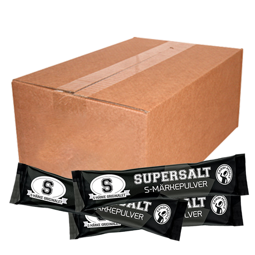 S-Märke Pulver Supersalt 2kg | Default Start Page - Alla kategorier - Godis - Storpack | Gottegrisen