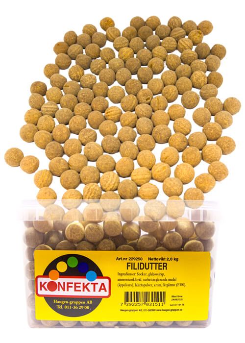Filidutter Original 2kg | Default Start Page - Alla kategorier - Godis - Lösvikt | Gottegrisen