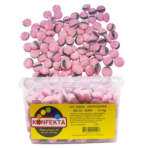 KRYPTONITER - 2,1 kg | Default Start Page - Alla kategorier - Godis - Lösvikt | Gottegrisen