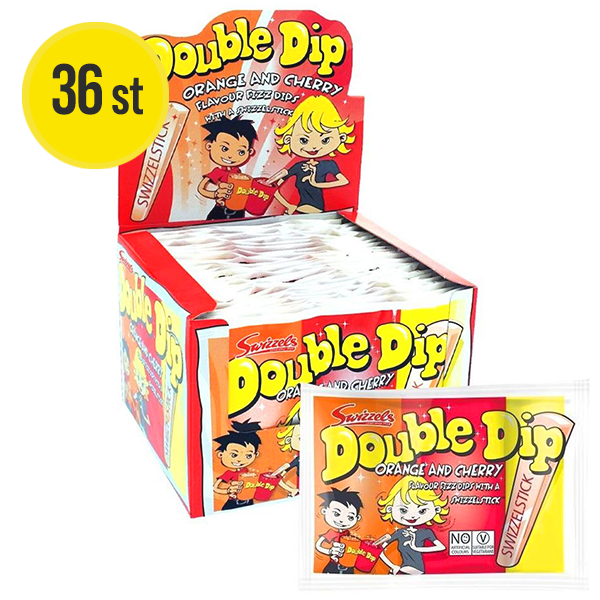 Double Dip apelsin/körsbär - 36-pack | Default Start Page - Alla kategorier - Godis - Retrogodis | Gottegrisen